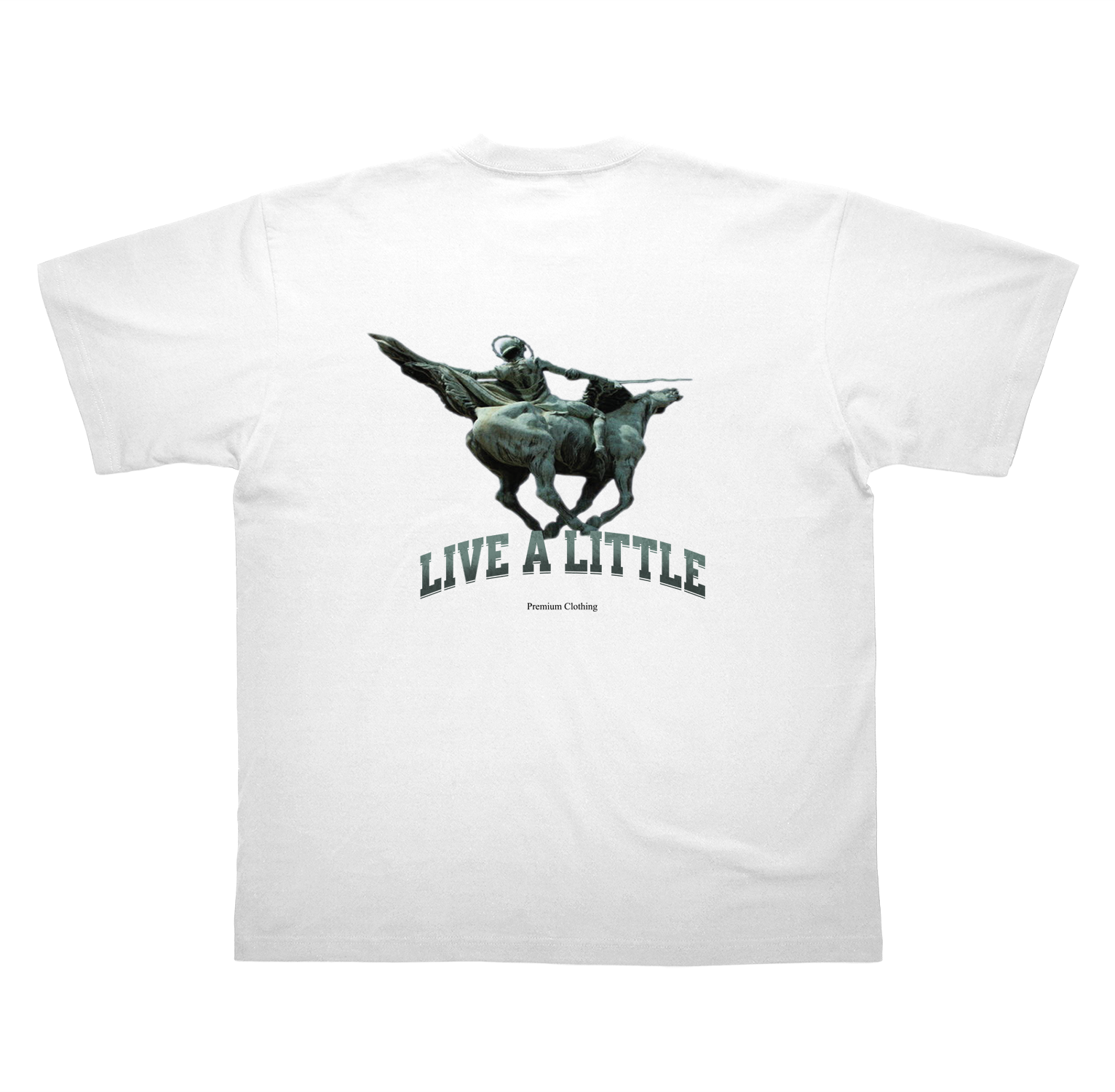 Live A Little - Cavalier Wit - Oversized T-Shirt 